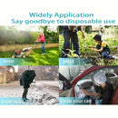 Cubrecalzados de Látex Impermeable estilo Bota Color Blanco Talla L 41-47 reutilizables para zapatos. Se vende en par.