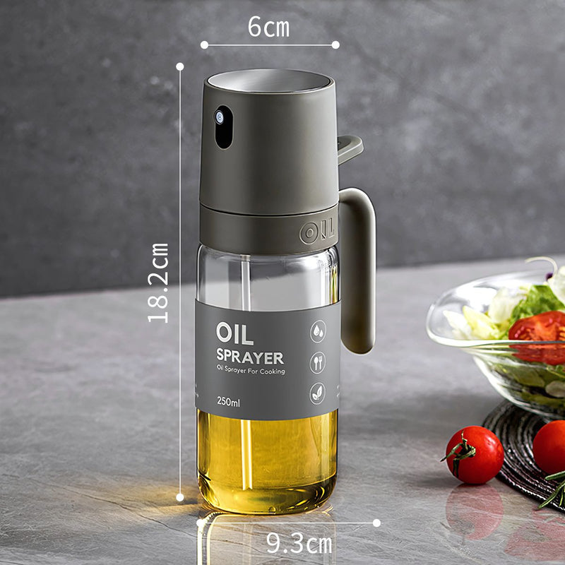 Pulverizador spray de aceite para cocinar. Dispensador 250ml (8.5 fl oz) aceitera