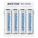 Cargador de Pilas Recargables AA/AAA con 4 Baterías recargables AA Incluidas.