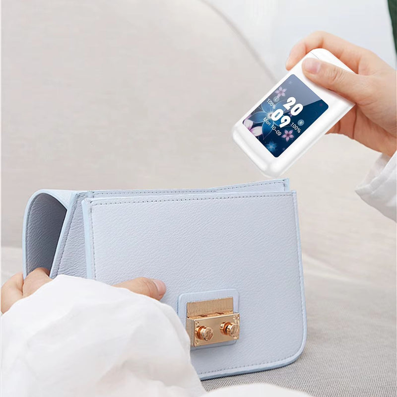 Audífonos inalámbricos con pantalla táctil. Auriculares y power bank de 8000mAh. Funciona para escuchar música y cargar el celular.