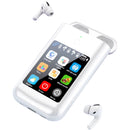 Audífonos inalámbricos con pantalla táctil. Auriculares y power bank de 8000mAh. Funciona para escuchar música y cargar el celular.