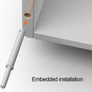 Amortiguador de Puertas con Imán. Color gris. Tope de Cierre suave y Silencioso.