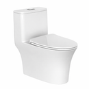 Inodoro WC de Una Pieza Premium Diseño Moderno Minimalista, Alta Calidad y Fácil Limpieza e instalación