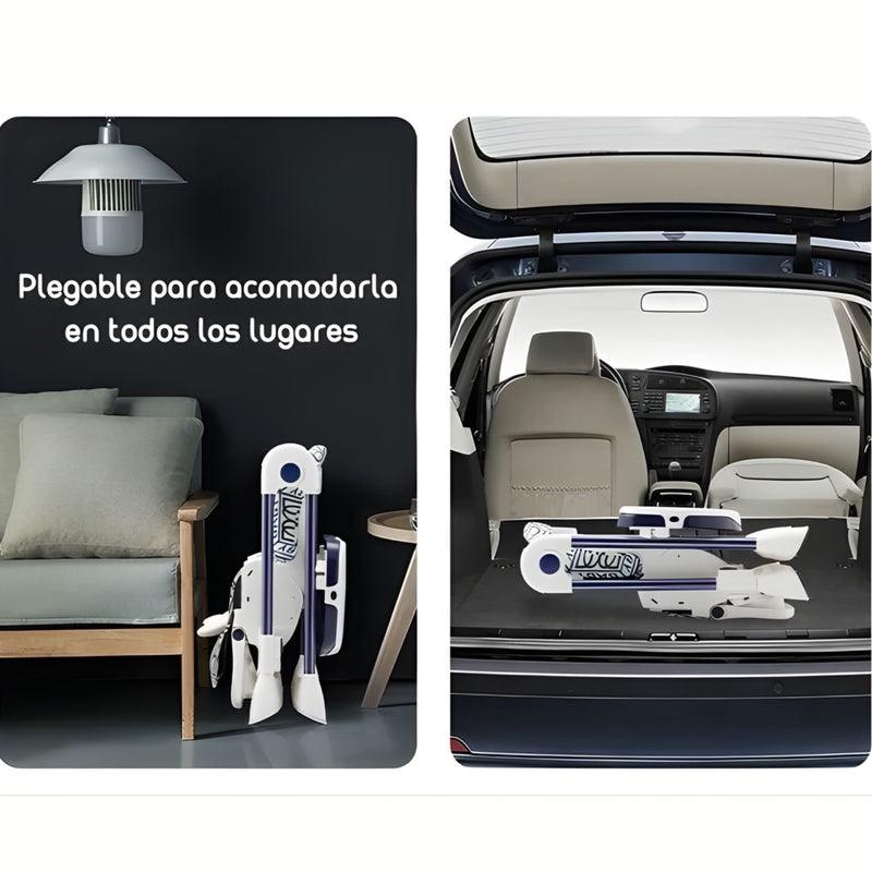 Silla De Comer Para Bebés Y Niños. Trona Evolutiva Con Altura Ajustable Y Ruedas. Silla De Alimentación. Silla alta multifuncional plegable.