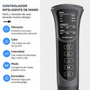 Masajeador de Piernas con Compresión de Aire y Calor, 6 Modos y 3 Niveles de Intensidad, Alivio de Fatiga y Circulación para Pantorrillas y Rodillas recuperacion Presoterapia
