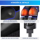 Masajeador de Piernas con Compresión de Aire y Calor, 6 Modos y 3 Niveles de Intensidad, Alivio de Fatiga y Circulación para Pantorrillas y Rodillas recuperacion Presoterapia