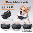 Collar de Entrenamiento para Perros Recargable con Control de Ladridos. 3 Modos (Beep, Vibración y Descarga) con 5 Niveles de Sensibilidad. Antiladridos.