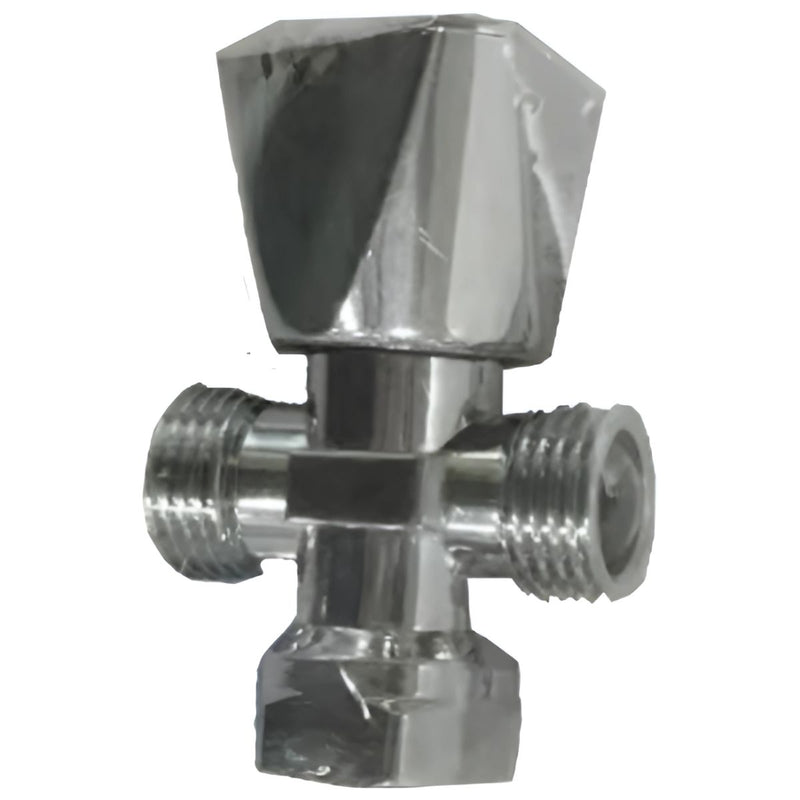 Llave de ángulo 1/2" x 1/2" x 1/2" NPT.