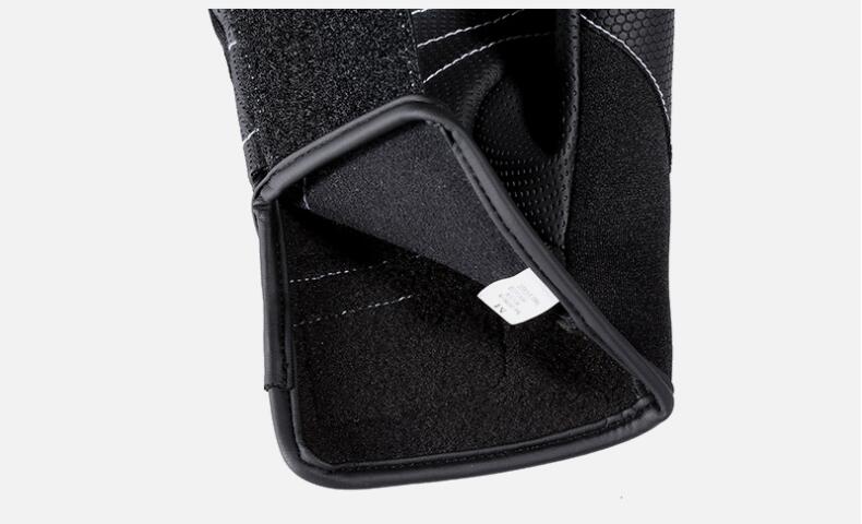 Guantes para pesca antideslizantes rojos.