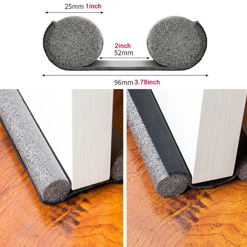 Protector goma para puerta aislante de polvo e insectos