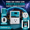 Protector De Voltaje 120V - 50/60Hz.Corriente 15A. Para Aires Acondicionados y Equipos de Refrigeración con Retardo 180Seg (3Min)