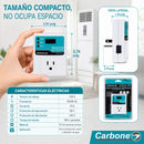 Protector De Voltaje 120V - 50/60Hz.Corriente 15A. Para Aires Acondicionados y Equipos de Refrigeración con Retardo 180Seg (3Min)