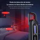Detector De Cámaras Ocultas Y GPS Portátil Con Sensor Infrarrojo. Detector De Dispositivos Espía Y Señales RF WiFi. Con Linterna LED Y Batería Recargable USB-C. x14