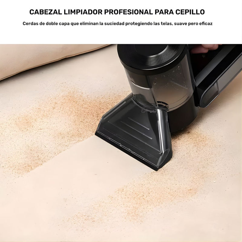 Boquilla Extractora para Aspiradora | Limpieza de Sofás, Colchones y Tapicería Compatible con aspiradoras de Mangueras 32mm y 35mm. Color negro.