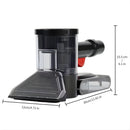 Boquilla Extractora para Aspiradora | Limpieza de Sofás, Colchones y Tapicería Compatible con aspiradoras de Mangueras 32mm y 35mm. Color negro.