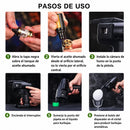 Pistola para Burbujas de Humo para Cocteles. Kit Ahumador Portátil Recargable. Set Ideal para Cocina Molecular, Bebidas y Gastronomía Creativa.