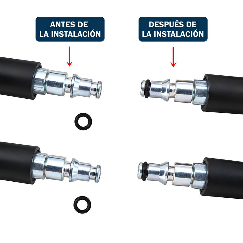 O ring Anillo de Goma para Hidrolavadora de Alta Presión. Sello de Caucho para Conectores rápidos. de Manguera (unidad).