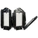 Lámpara LED Plegable Tipo Aspa para Techo E26/E27 6500K. Foco Luz Ajustable de Alta Potencia para Garaje, Taller y Almacén (230x230x92mm). 85-265V