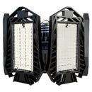 Lámpara LED Plegable Tipo Aspa para Techo E26/E27 6500K. Foco Luz Ajustable de Alta Potencia para Garaje, Taller y Almacén (230x230x92mm). 85-265V