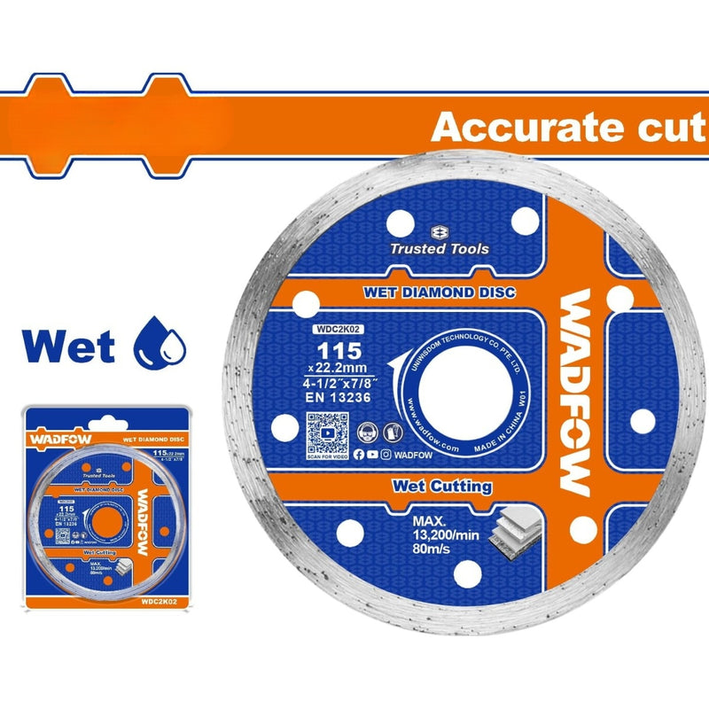 Discos de Diamante. Corte preciso. Húmedo. Ancho de la hoja:5mm