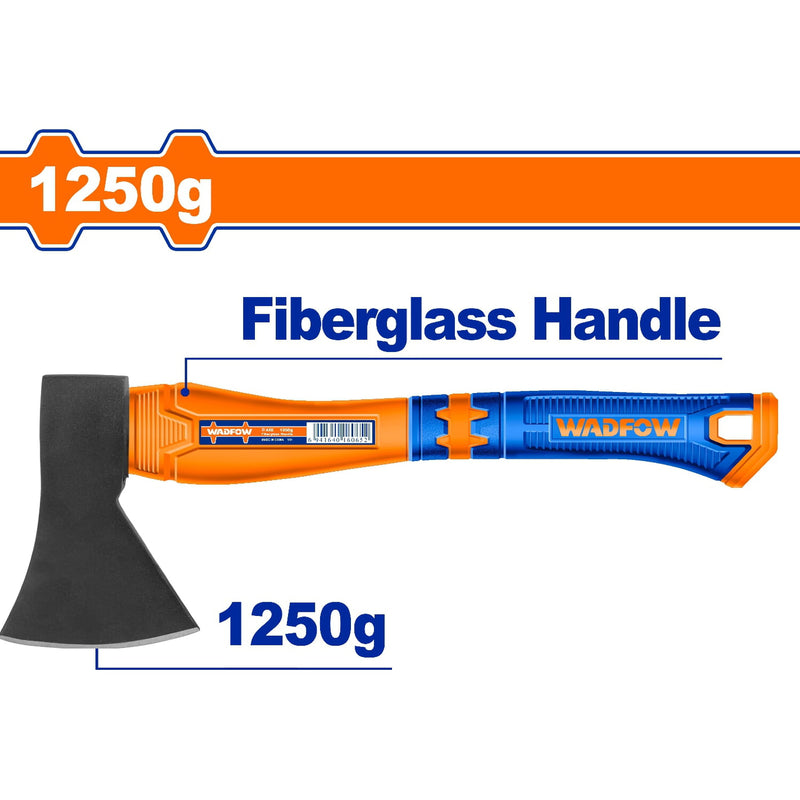 Hacha de mano 1250g. Tratamiento térmico. Acero