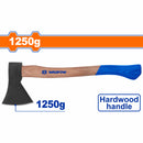 Hacha de Mano 1250g. Tratamiento térmico. Acero al carbono