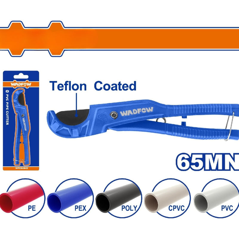 Cortadores de tubo de PVC. Recubierto de teflón. 65MN