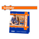 Calendario Promocional Tamaño: 167x223mm material: Cartulina Blanca De 300g