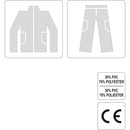 Capote de Lluvia Estilo Gabardina Camuflaje militar