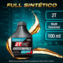 ACEITE 2T DE MOTOR DOS TIEMPOS FULL SINTETICO PARA MOTORES GASOLINA 2 ciclos ( 100 ml)