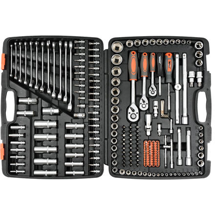 Juego De Herramientas (1/2", 216 Piezas) maletin