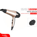 Secador de cabello 1800W (Función de ionizado)