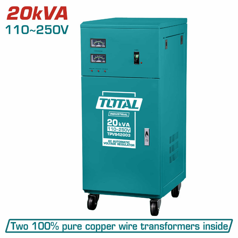 Protector de voltaje AC de 20KVA voltaje :110~250V.