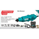 Mini Motor Tool Total 110V-120V~60Hz 130W. Para Esparragos De 1/8" , 10000-32000 Rpm. Incluye 100 Ac