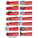 Maquina de soldar MIG con/sin gas PROMIG140  110 Volts.Espesor max de alambre 0.8 mm