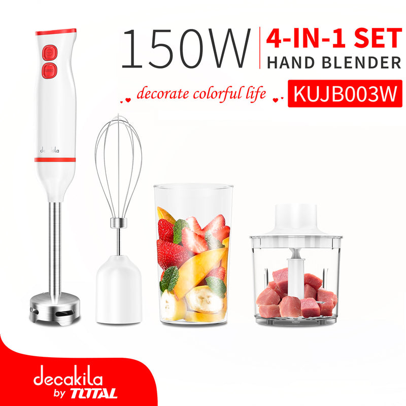 Licuadora batidora de mano 4 en 1  de 150W