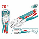 Alicate de presion 10"  mandibula recta Cr-V HRC52-HRC61