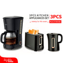 Combo 3pzas electrodomésticos tetera, cafetera y tostadora