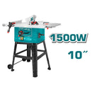 Sierra De Mesa 1500W 4500Rpm. Disc. De 10" 254Mm. Mesa 725 X 490Mm. 110-120V~60Hz.