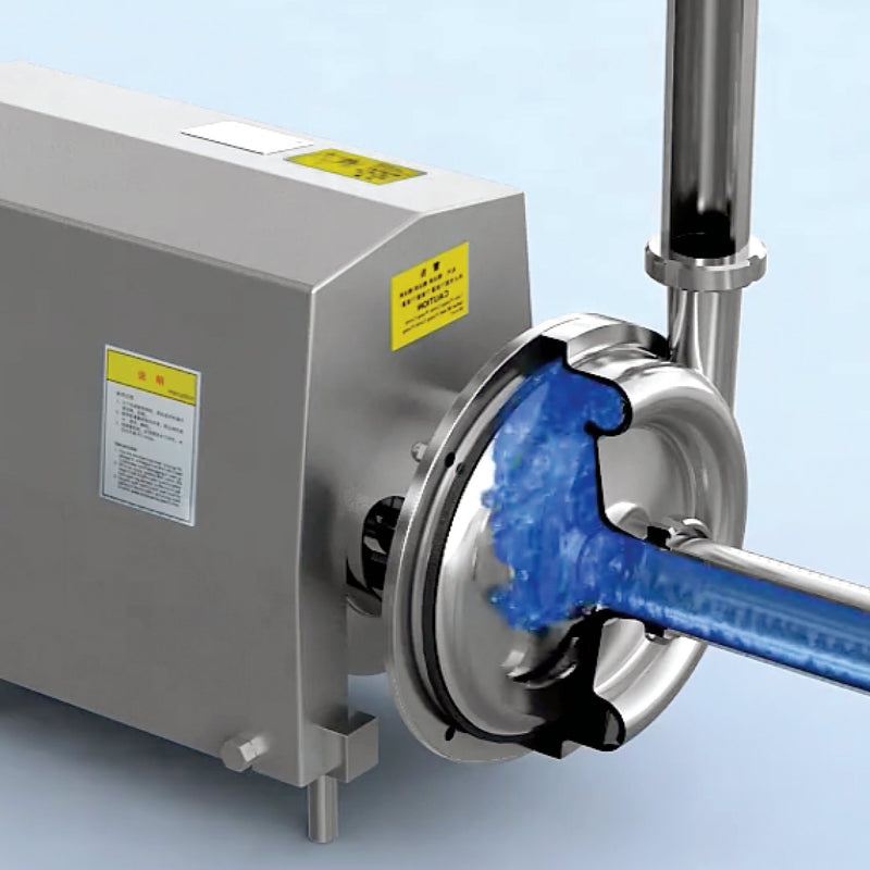 1.01 Hp. Bomba centrifuga sanitaria 210-230V 50Htz/ 440-480V 60Htz.316L/ FPM / SIC/SIC/FPM.3A.