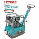 Compactadora de plato reversible a gasolina de 4.8 Kw (6.5 HP)