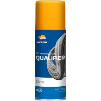 Aceite lubricante en aerosol para cadenas, 400 ml. Repsol