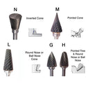 Fresa vastago (3mm) y cabeza de (6 mm ) SizeTungsten Steel-for Grinder Drill. (Set de 10 piezas)