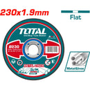 Disco De Corte Para Metal Plano 230 MM ( 9" ) X 1.9MM ( 5/64")X 22.2MM ( 7/8" )