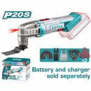 Flexible Multitool Oscilante de Bateria de 20 V. No incluye Bateria ni Cargador. Incluye accesorios.