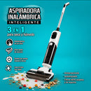Trapeador fregona Mopa Aspiradora electrica inteligente inalámbrica recargable, Mopea y aspira, agua seco y húmedo. 170W batería  2600 mAh función de autolimpieza