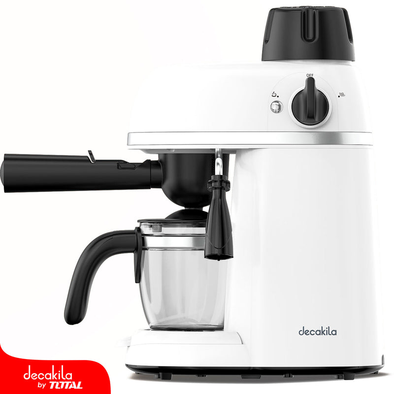 Cafetera de 0.24lts ( 4 tazas espresso) 800W. Presión 3.5 bars