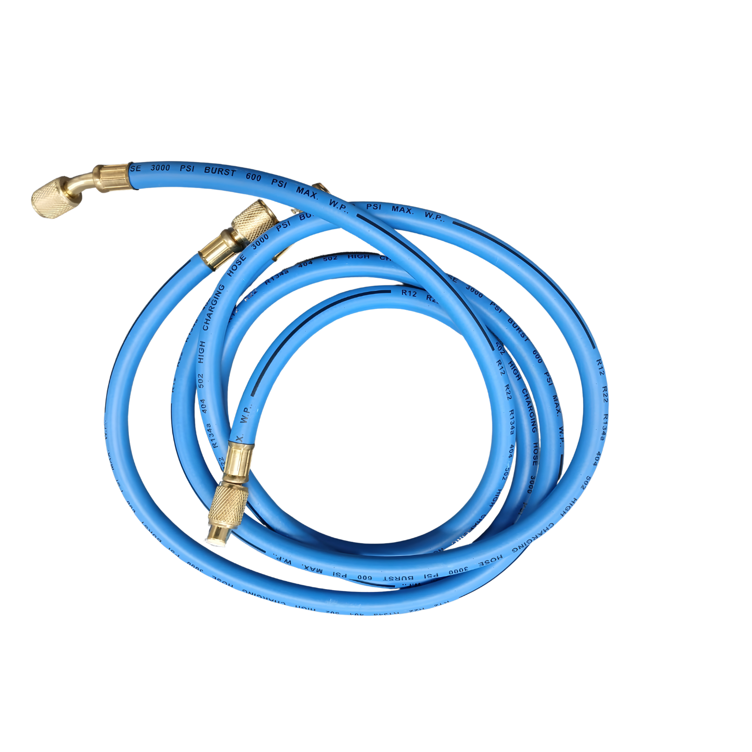 Manguera azul para bomba de Vacio 3CFM R410A código AB8012