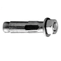 Taco Anclaje - Camisa De Expansion 1/2X4", Zinc (Pack 20 Unid)