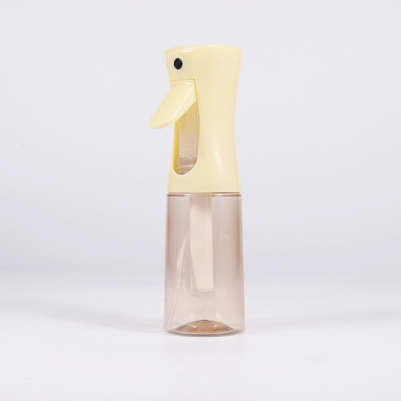 Botella spray con Atomizador Plástico 300ml. Pulverizador Transparente Amarillo. Spray Rociador De Líquidos. Envase Aspersor. (Unidad)